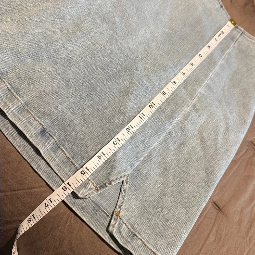 wild fable Light Blue Denim Mini Skirt